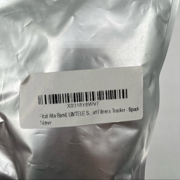 Fitness Bands that fit Fitbit Alta Band Black, Pink, Red & Teal w/gold hardware - Picture 4 of 6